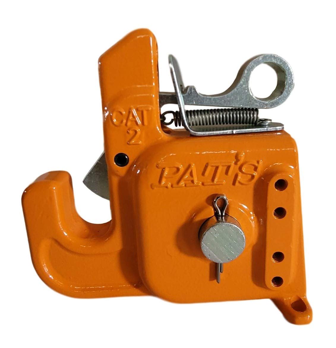 Pat's Easy Change with Stabilizer Bar - Best Quick Hitch System On The Market �C Flexible, Durable and Affordable (Orange CAT #1)