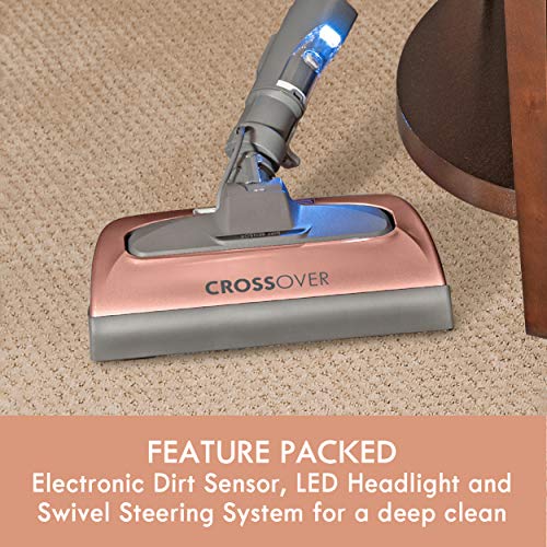 Kenmore Pet Friendly Lightweight Bagged Canister Vacuum Cleaner with Extended Telescoping Wand, HEPA, 2 Motors, Retractable Cord, and 4 Cleaning Tools, Blue