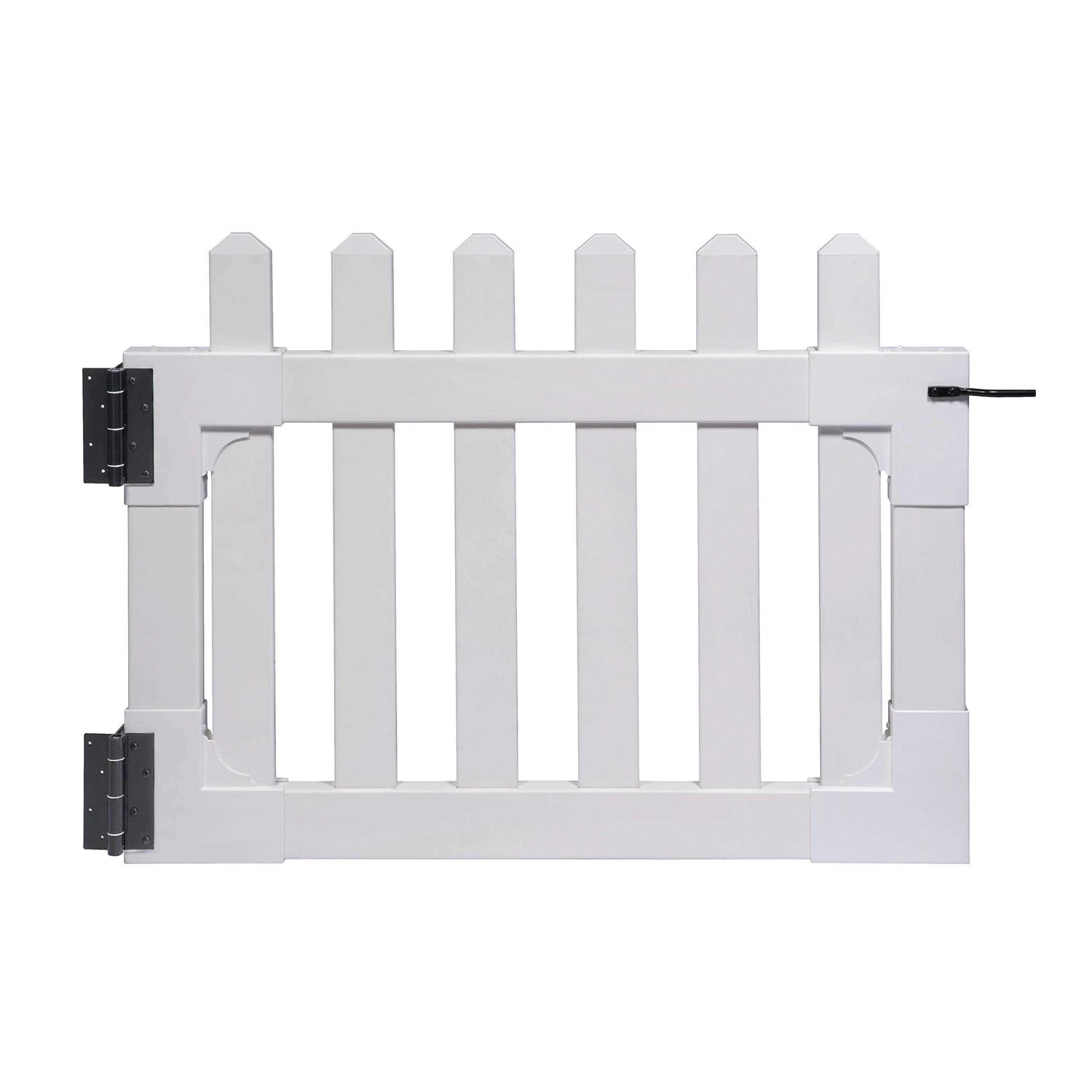 Zippity Outdoor Products Newport Vinyl Picket Gate - Shop Hardware Tools Online Store