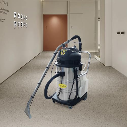 Commercial Carpet Cleaner Machine 60L/40L Commercial 3 in 1 Carpet Spraying Floor Brush Cleaner Extractor Industrial Carpet Cleaner Machine Heavy Duty Sofa Curtains Carpet Carpet Extractor
