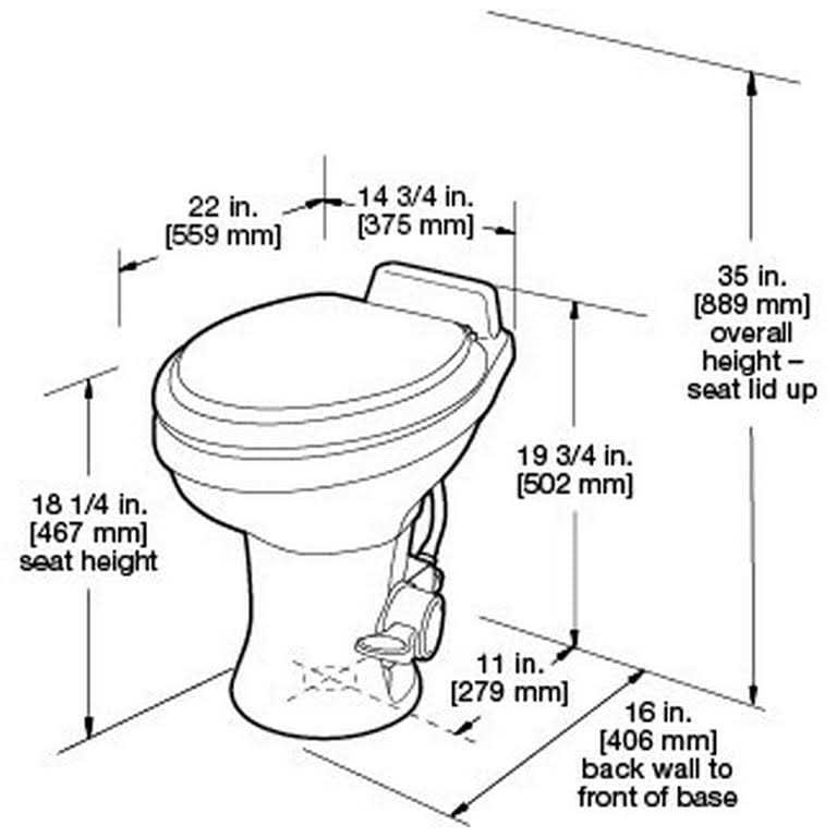 Dometic 320 RV Toilet 302320083 - Shop Hardware Tools Online Store