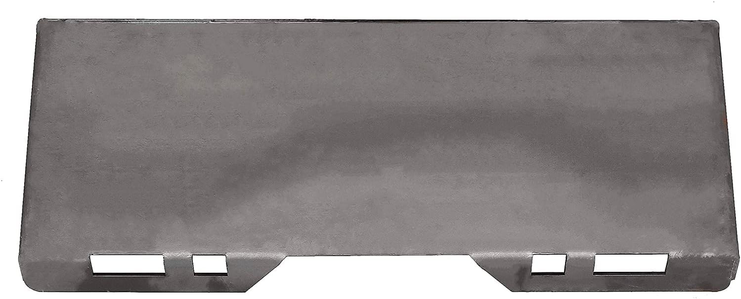 New 1/2 Steel Quick Tach Attachment Mount Plate Skid Steer Loader Bobcat Kubota.with One Year Warranty.