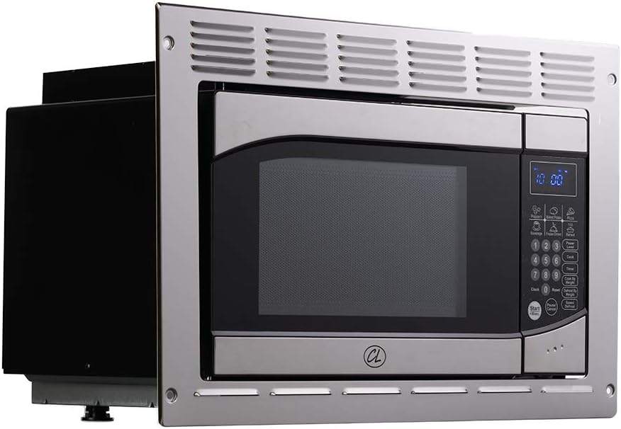 Freestanding RV/Camper Microwave .9 CuFt | Stainless Steel