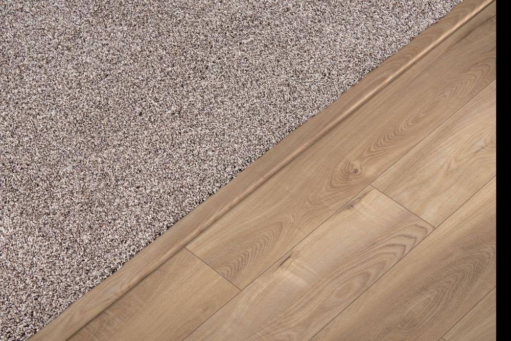 SmartCore 1.73-in x 94.48-in Canopy Oak Vinyl Floor Threshold in Brown | LXBTH02062