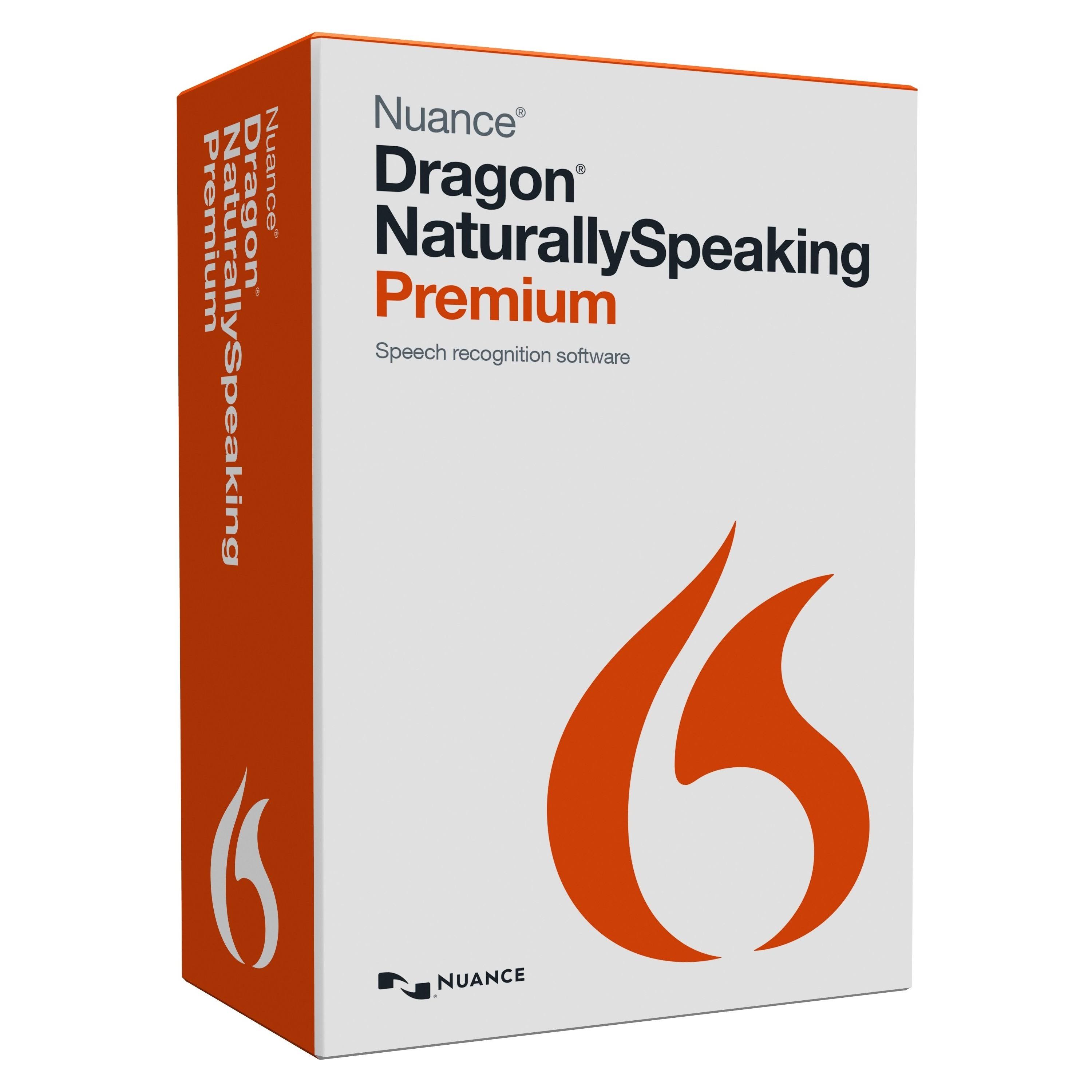 Nuance Dragon NaturallySpeaking v.13.0 Premium - Version Upgrade - 1 U by Consutronix