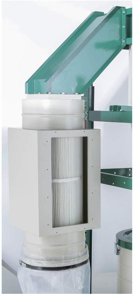 Grizzly Industrial G0440HEP - 2 HP Dual-Filtration HEPA Cyclone Dust Collector
