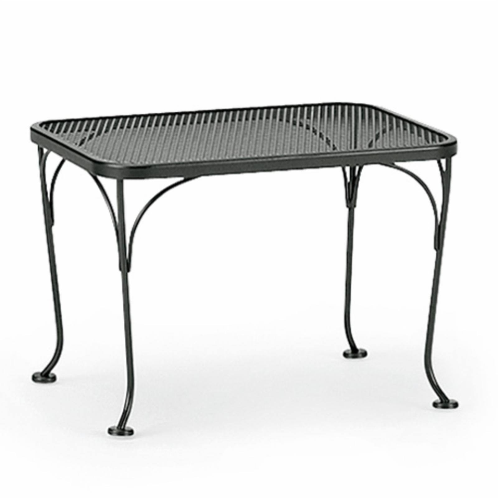 Woodard Wrought Iron Patio End Table