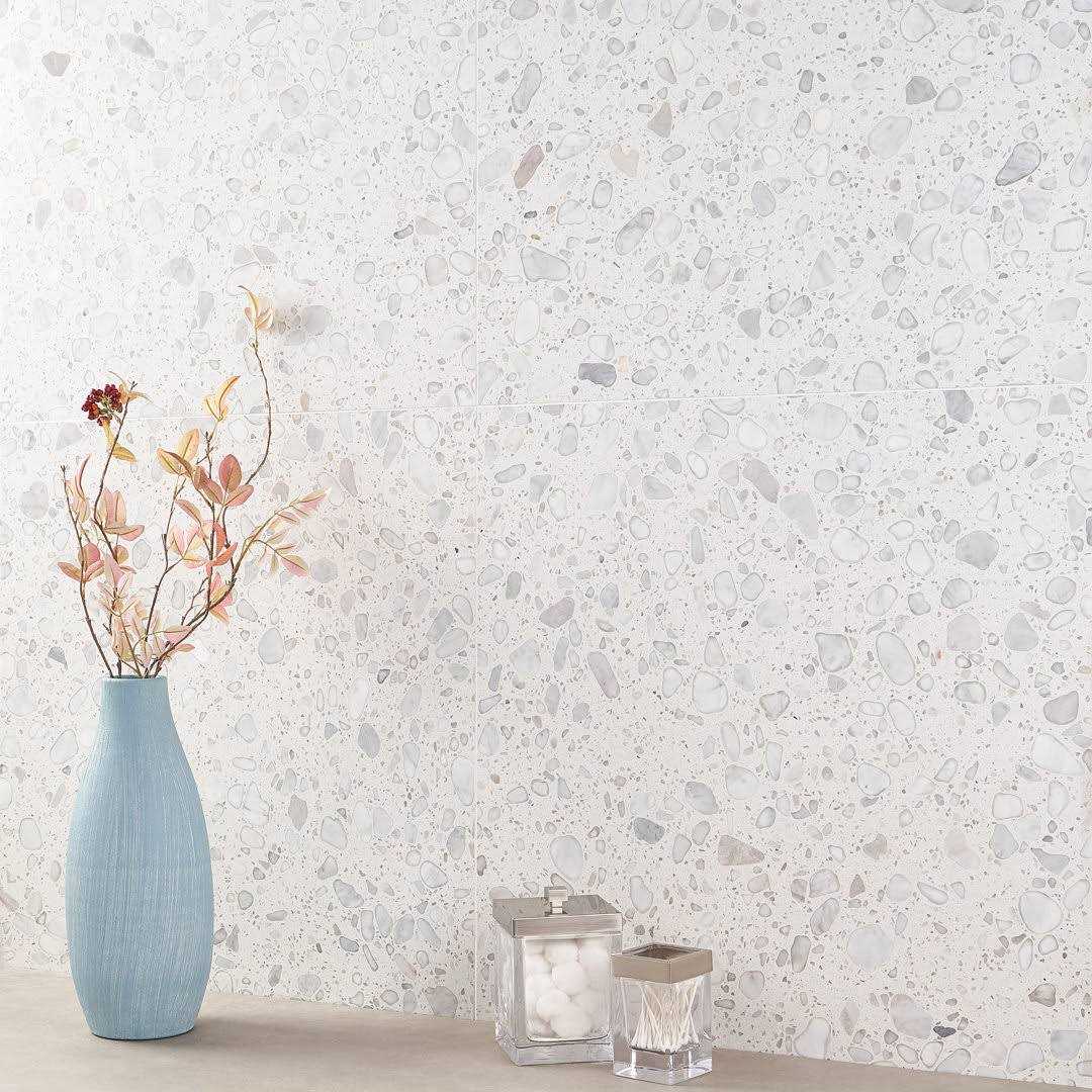 Terra Italia 23.62 in. x 23.62 in. Honed Terrazzo Floor and Wall Tile Ivy Hill Tile - Shop Hardware Tools Online Store