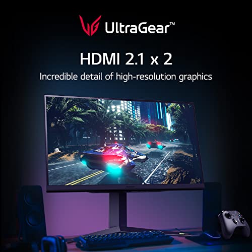LG 32" Ultragear UHD 4K 1ms 144Hz HDR 10 Monitor with HDMI 2.1