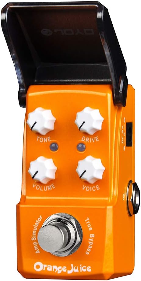 JOYO Orange Juice Guitar Amp Simulator Effects Mini Pedal for Electric Guitar True Bypass Ironman Series JF-310 Pack of 2