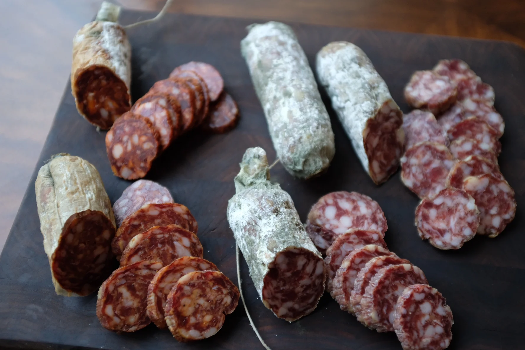 Salumi Chicago Artisan Salami (Variety) - Uncured, Gluten Free, Sugar Free, Keto Snack (5 x 5.3 oz.)