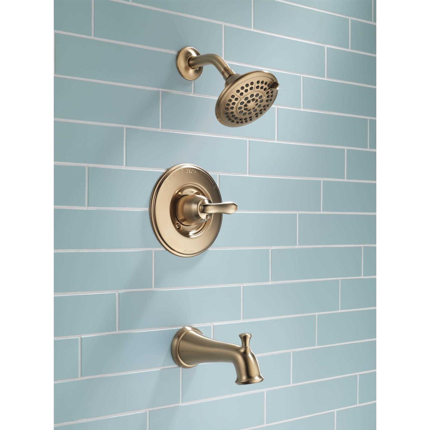 Delta Linden Monitor 14 Series Tub &amp; Shower Trim T14494 - Shop Hardware Tools Online Store