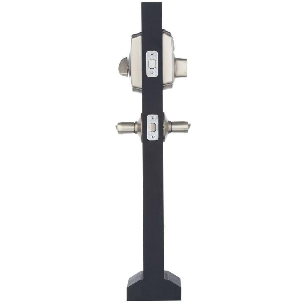 Schlage Camelot Keypad Combo Pack with Accent Lever - Satin Nickel