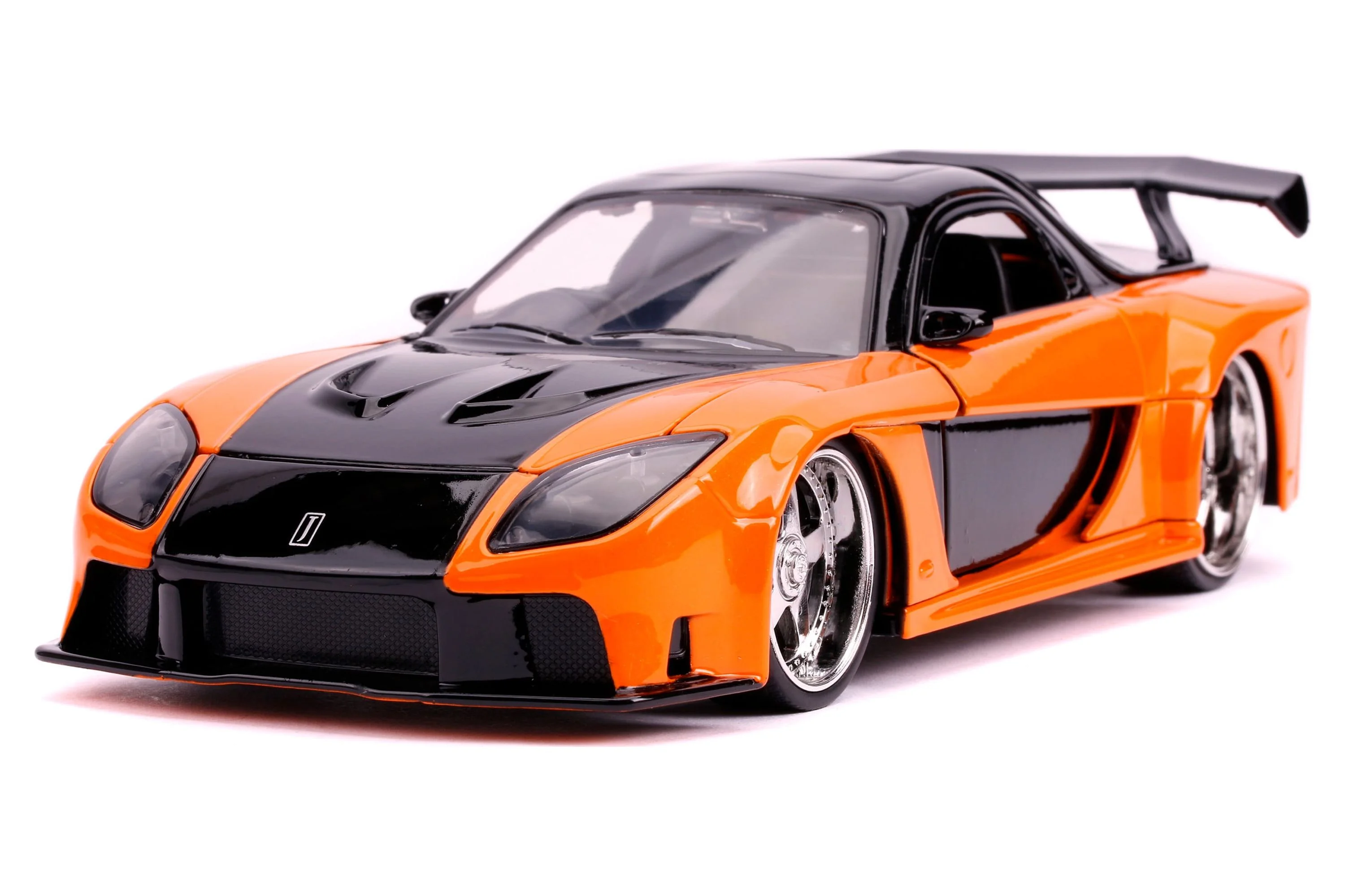 Jada Toys 30732 Hans Mazda Rx 7 Fast & Furious Movie 1:24 Diecast Model Car Play Vehicle - Curated Treasures Market
