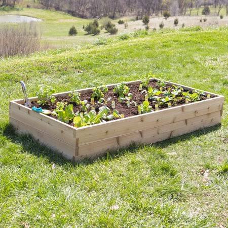 Belham Living Cedar Raised Garden Bed, N/A