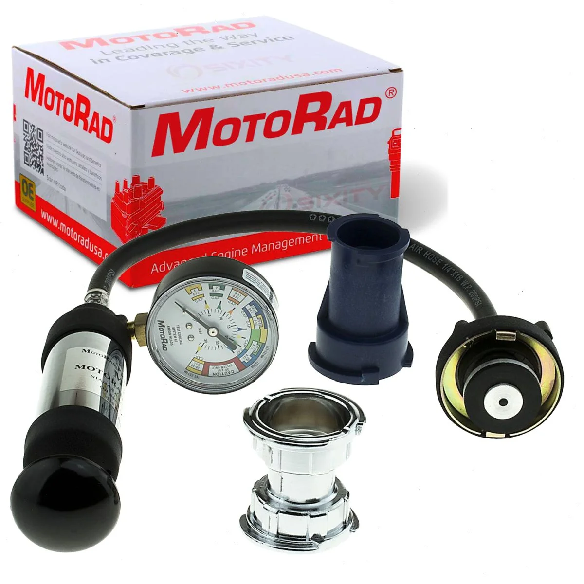 MotoRad Coolant System Pressure Tester compatible with Dodge Ram 1500 1994-2010 - Curated Treasures Market