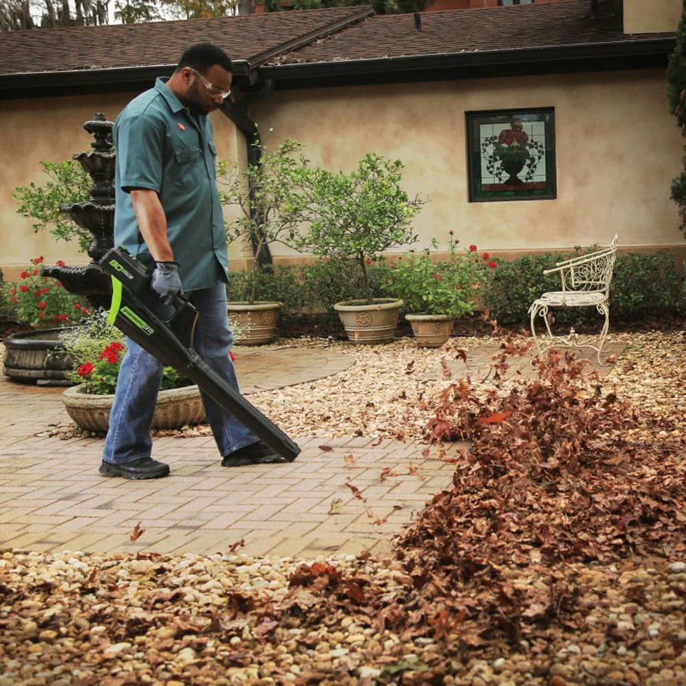 Greenworks PRO 80V 125 MPH - 500 CFM Cordless Blower, 2.0 AH Battery and Charger Included