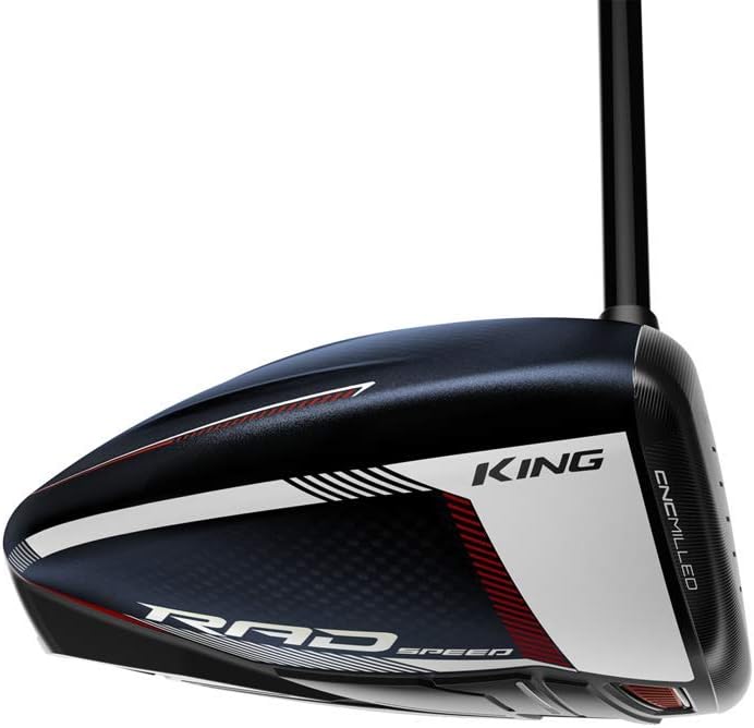 Cobra Golf 2021 Radspeed Driver Matte Peacoat-Red (Men's Right Hand, Fujikura Motore XF3, Reg Flex, 10.5), Standard