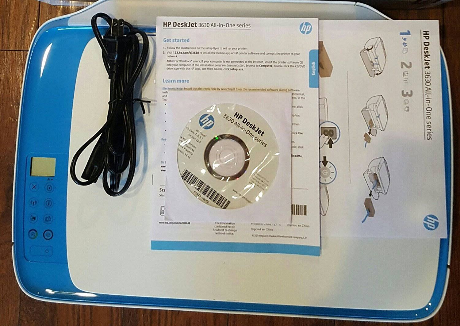 HP Deskjet 3632 All-in-One Printer Copier Scanner