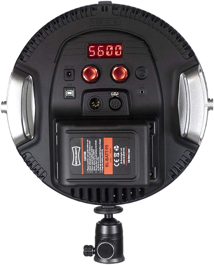 Rotolight AEOS, Bi-Color Continuous Location LED Light & High-Speed Sync Flash (HSS)
