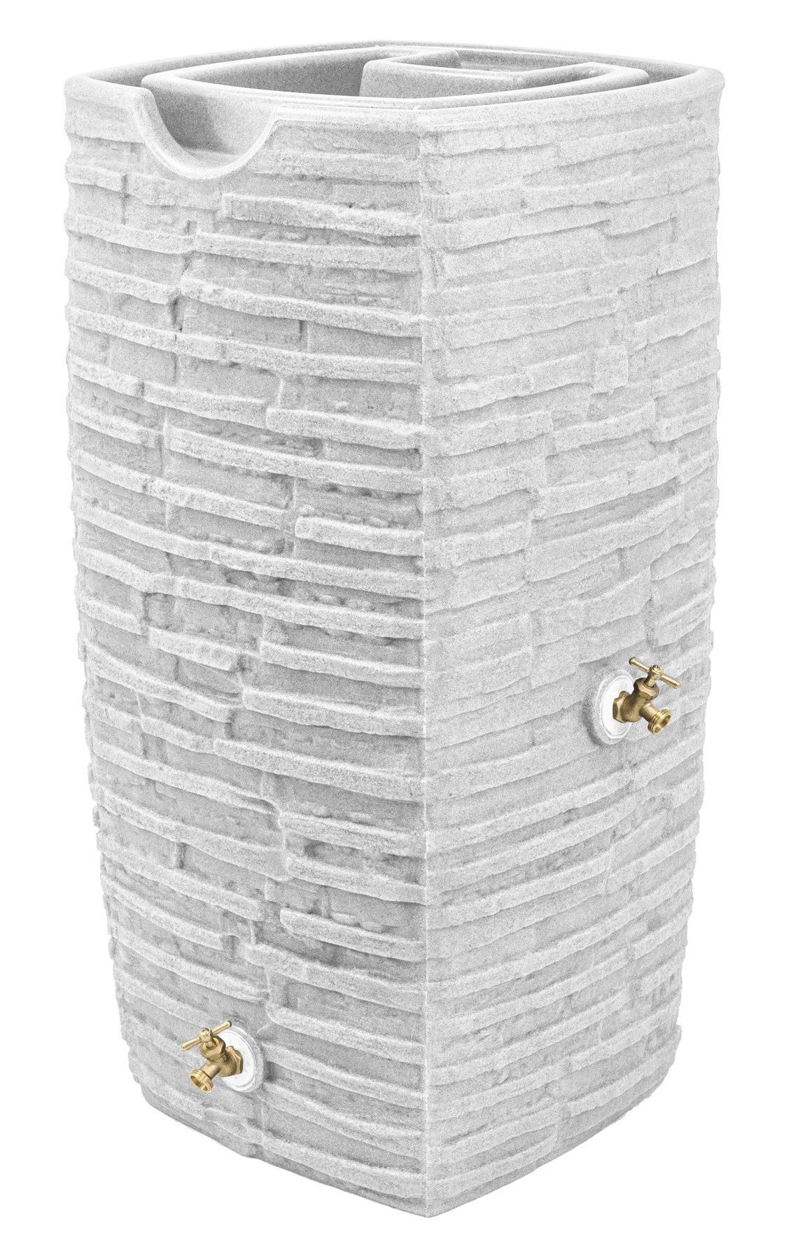 Good Ideas | Impressions Riverwalk 50 Gallon Rain Saver Light Granite