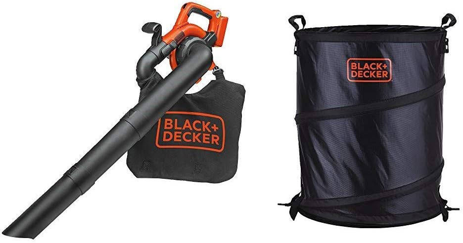 BLACK+DECKER 40V Leaf Blower/Leaf Vacuum Kit, Cordless (LSWV36)