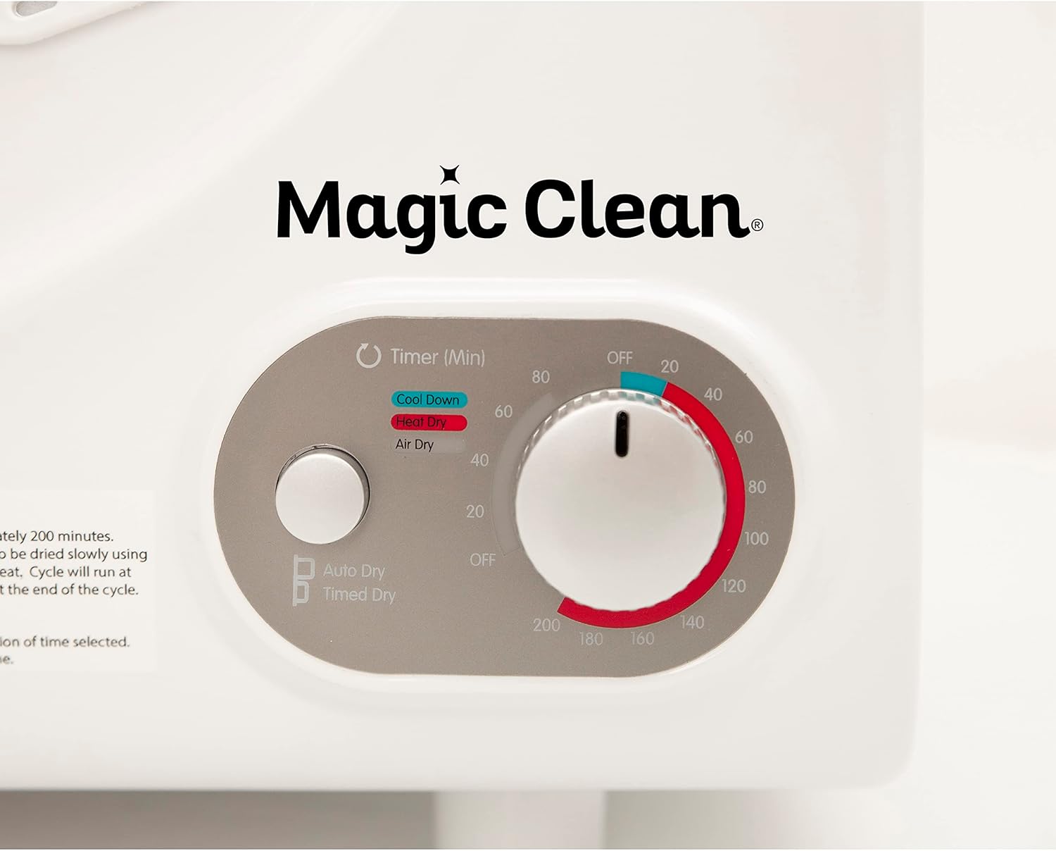MCLD24WI Clothes Dryer Portable Front Loading for Laundry, Compact for Apartments, RV and More, White