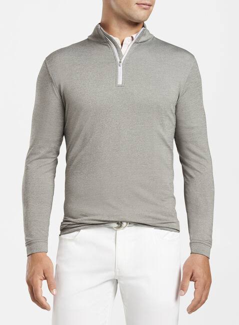Peter Millar Perth Performance Melange Quarter-Zip