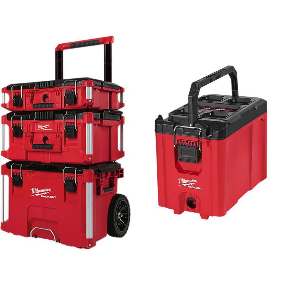 PACKOUT Modular Tool Box Storage System with Compact Tool Box - Megean
