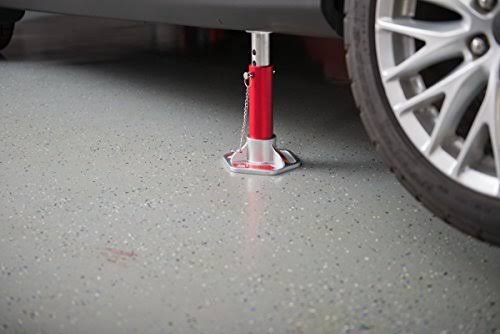 Torin T43004 Big Red Double Locking Aluminum Jack Stands: 3 Ton Capacity, 1 Pair
