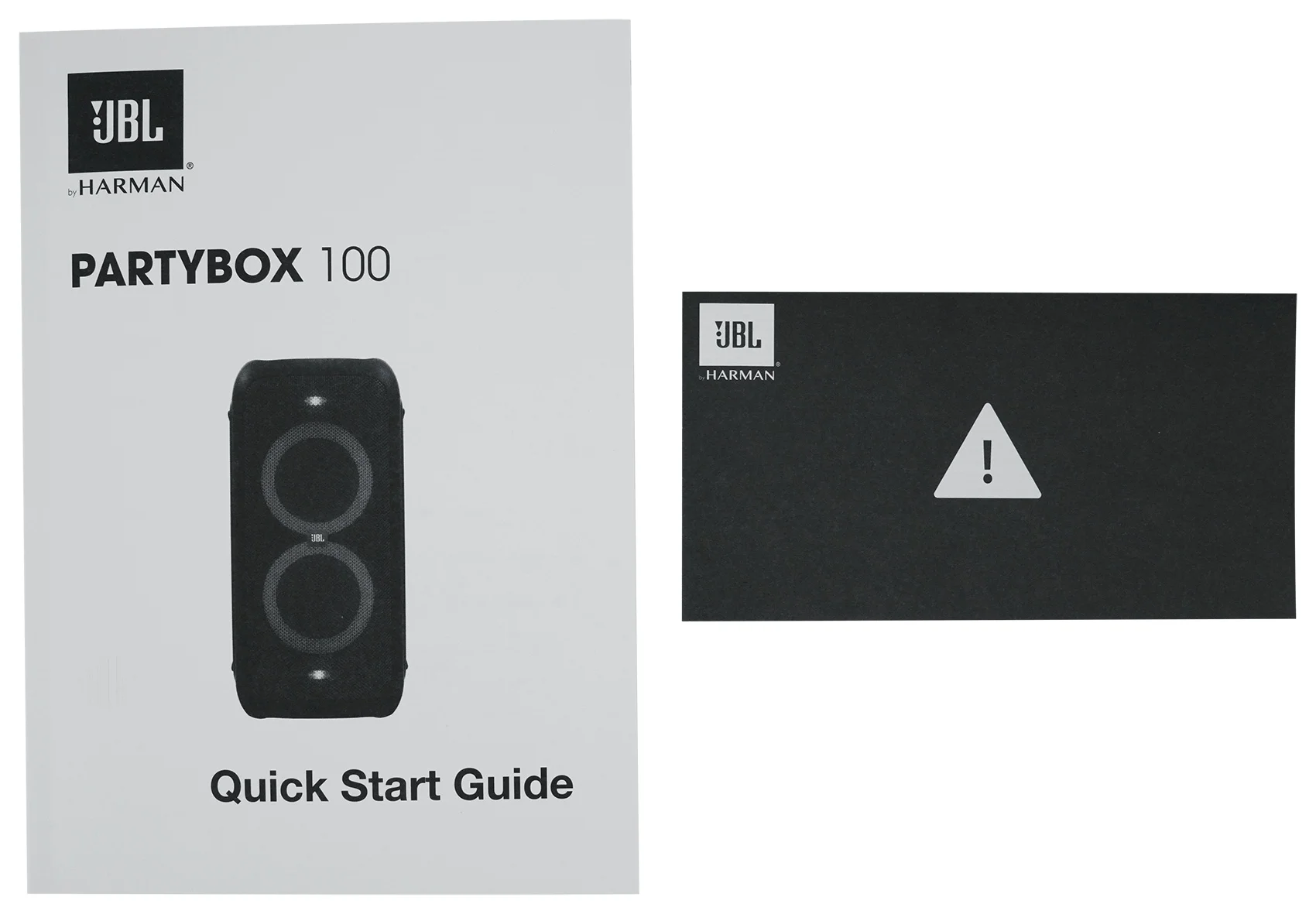 JBL Partybox 100 Portable Rechargeable Bluetooth RGB LED Party Speaker w/TWS