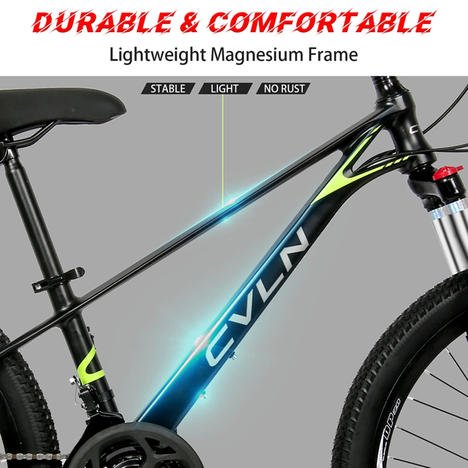 Guzom Adult Mountain Bikes- Mountain Bike, 26 inch 21 Speed Road Bike for Adults Men and Womenk
