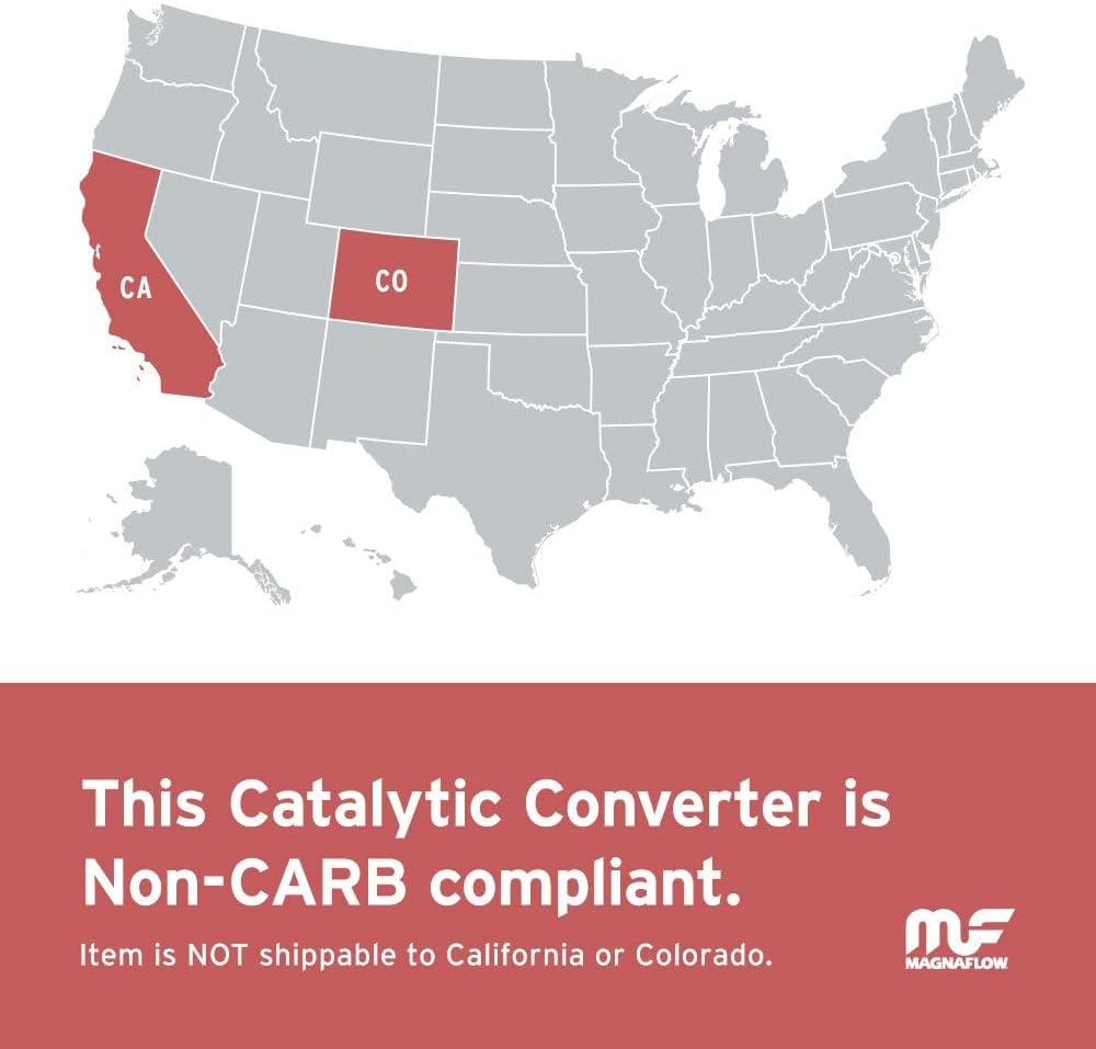 MagnaFlow 49448 Direct Fit Catalytic Converter (Non-CARB Compliant)