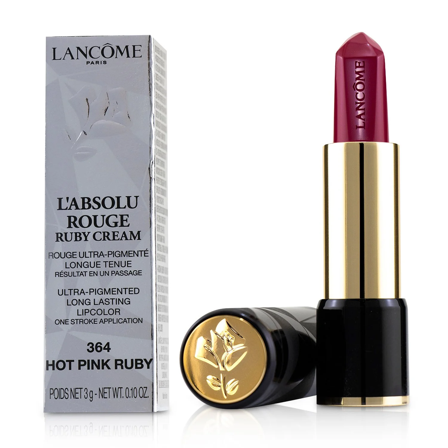 Lancome L'Absolu Rouge Ruby Cream Lipstick - # 214 Rosewood Ruby  3g/0.1oz