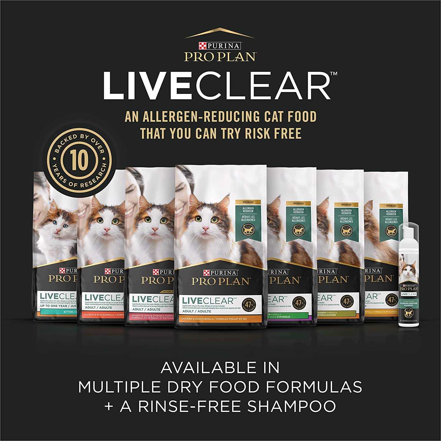 Purina Pro Plan LiveClear Rice Dry Cat Food - Pet Supplies online store