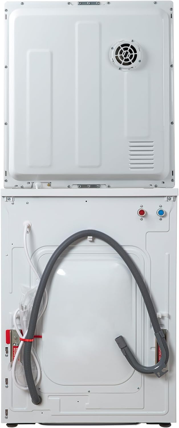 Equator Pet Stackable 13 lbs Washer 1.6cf +3.5cf Vented Sensor Knob Dryer