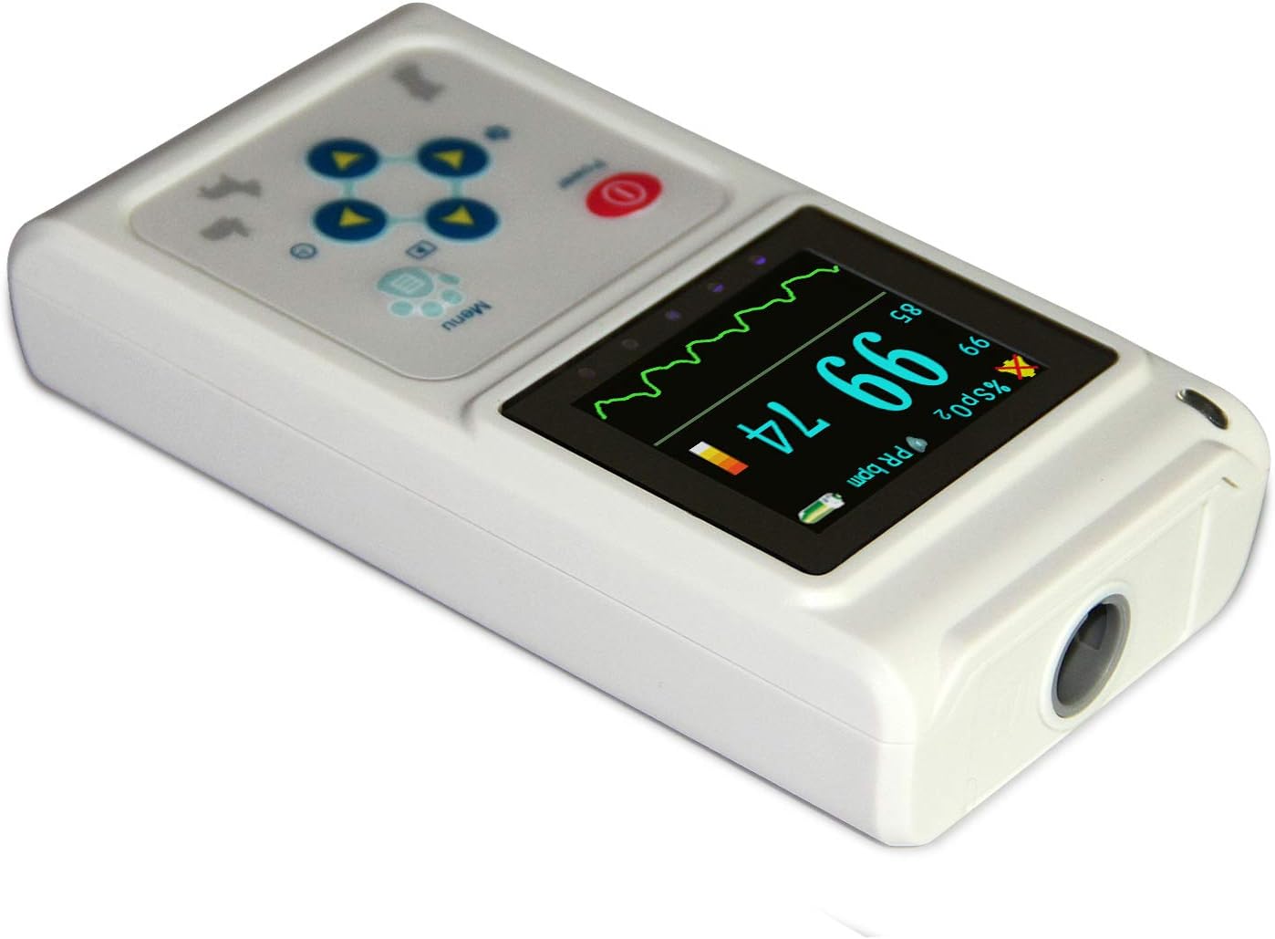 CONTEC CMS60D-VET Veterinary Pulse Oximeter Handheld Machine for Cat and Dog with Pulse Rate Tongue/Ear SPO2 Probe