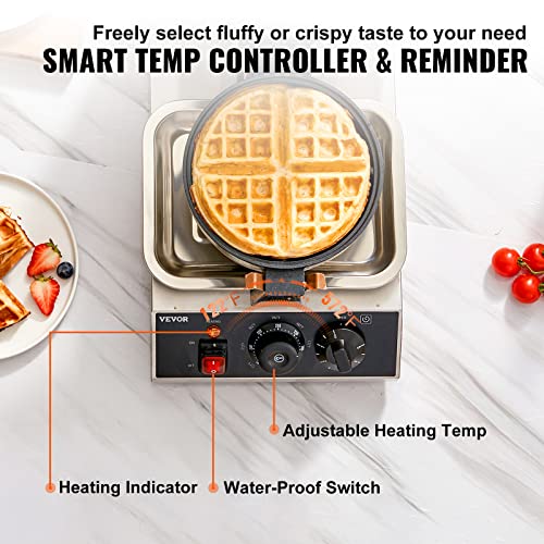 VEVOR Commercial Waffle Maker