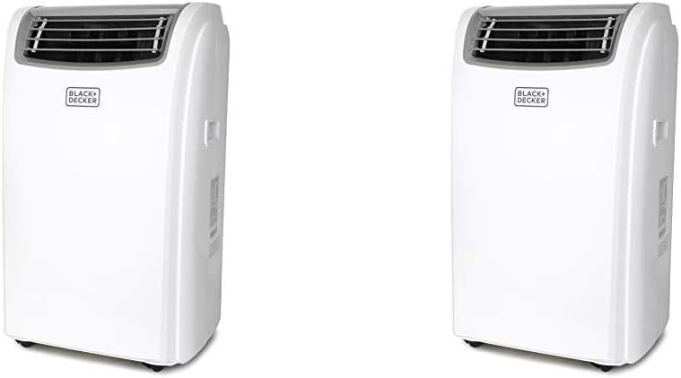 Black + Decker BPACT14WT Portable Air Conditioner, 14,000 BTU & BLACK+DECKER BPACT12WT Portable Air Conditioner, 12,000 BTU, White