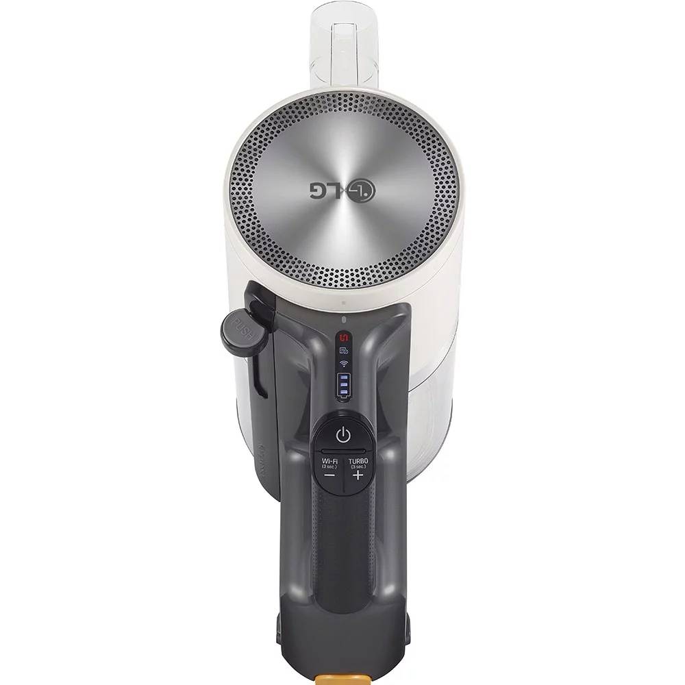 LG - A939KBGS CordZero All in One Auto Empty Cordless Stick Vacuum - Sand Beige