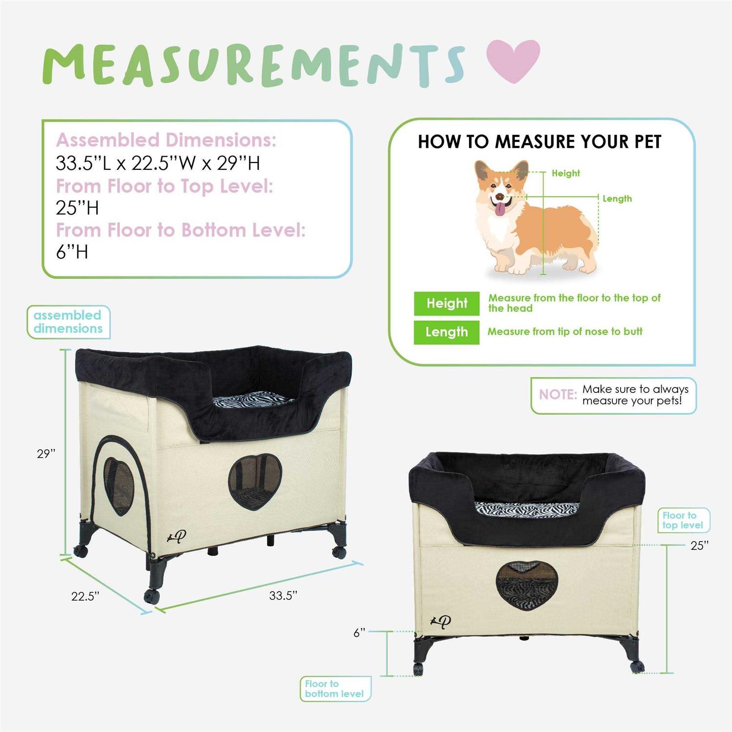 Petique Bedside Lounge Pet Bed - Pet Supplies online store