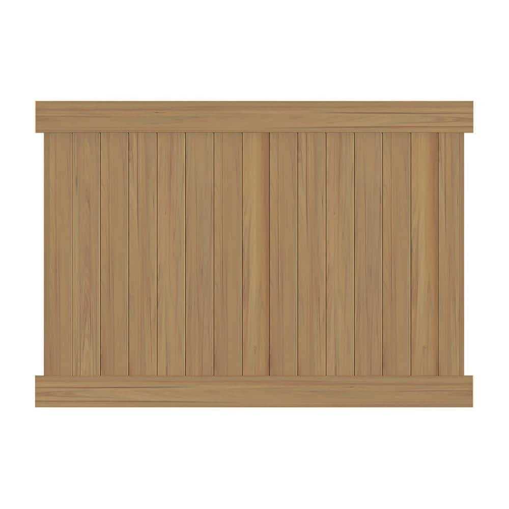 Veranda Linden 6 ft. H x 8 ft. W Cypress Vinyl Privacy Fence Panel Kit - Shop Hardware Tools Online Store