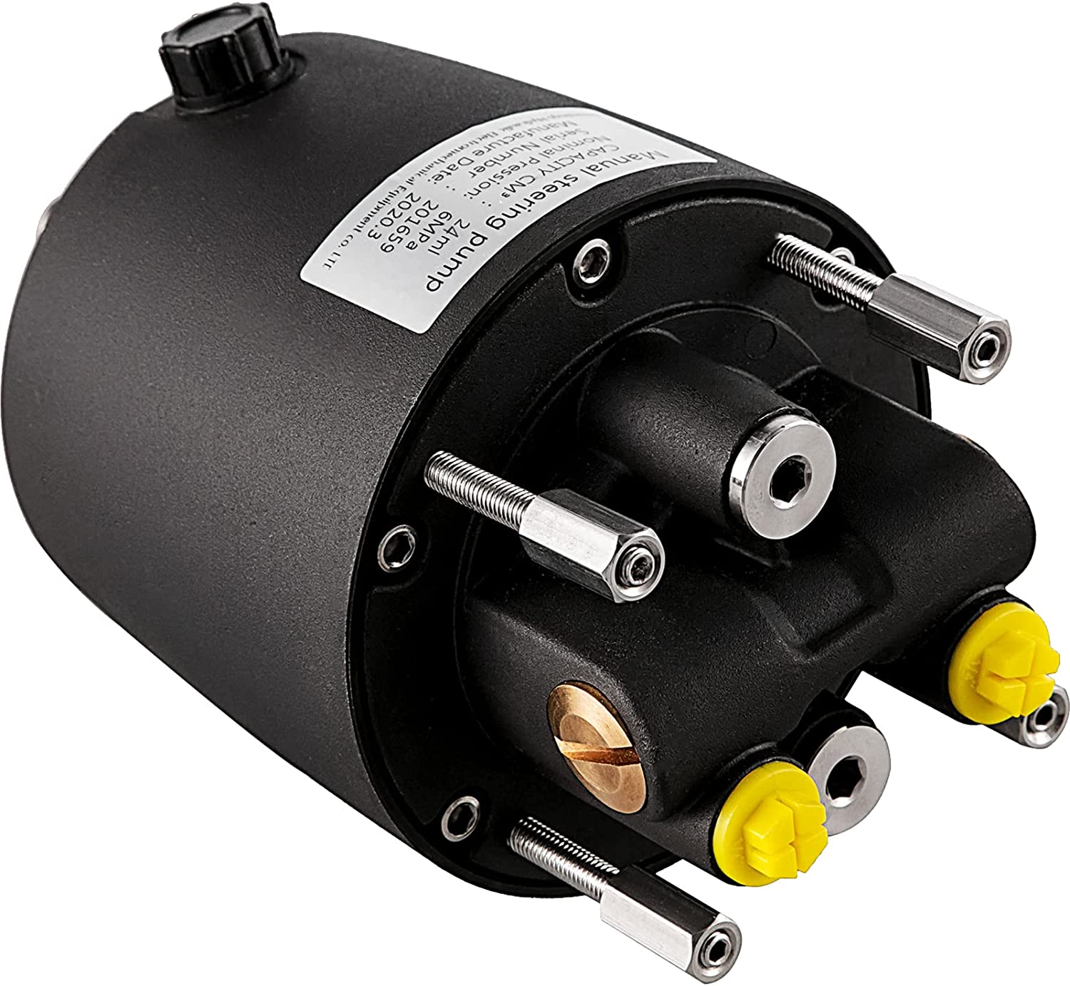 VEVOR Hydraulic Steering Helm HH5272-3 Outboard Hydraulic Steering Pump 2.4 Front Mount