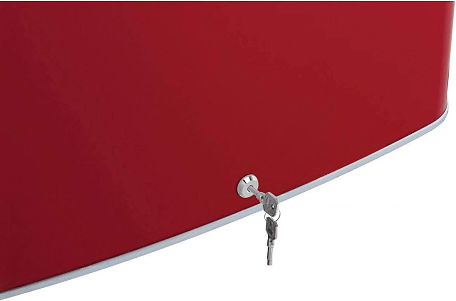 Danby Contemporary Classic DAR044A6LDB 4.4 Retro Fridge in Metallic Red cu. ft. (124 L) Capacity Compact All Refrigerator Featuring Danby’s Patented Design Energy Star Compliant