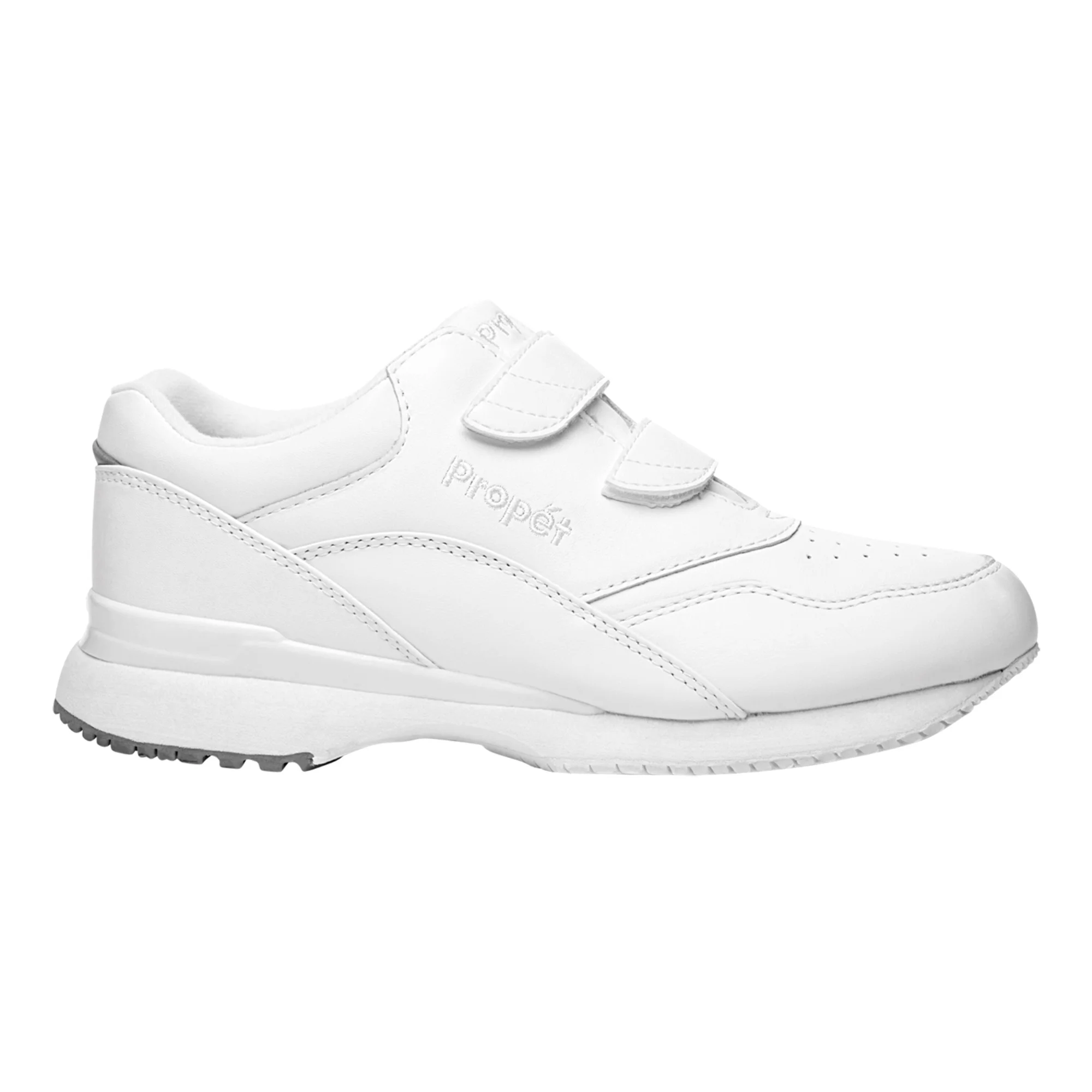 Propet Women's Tour Walker Strap Sneaker  WHITE