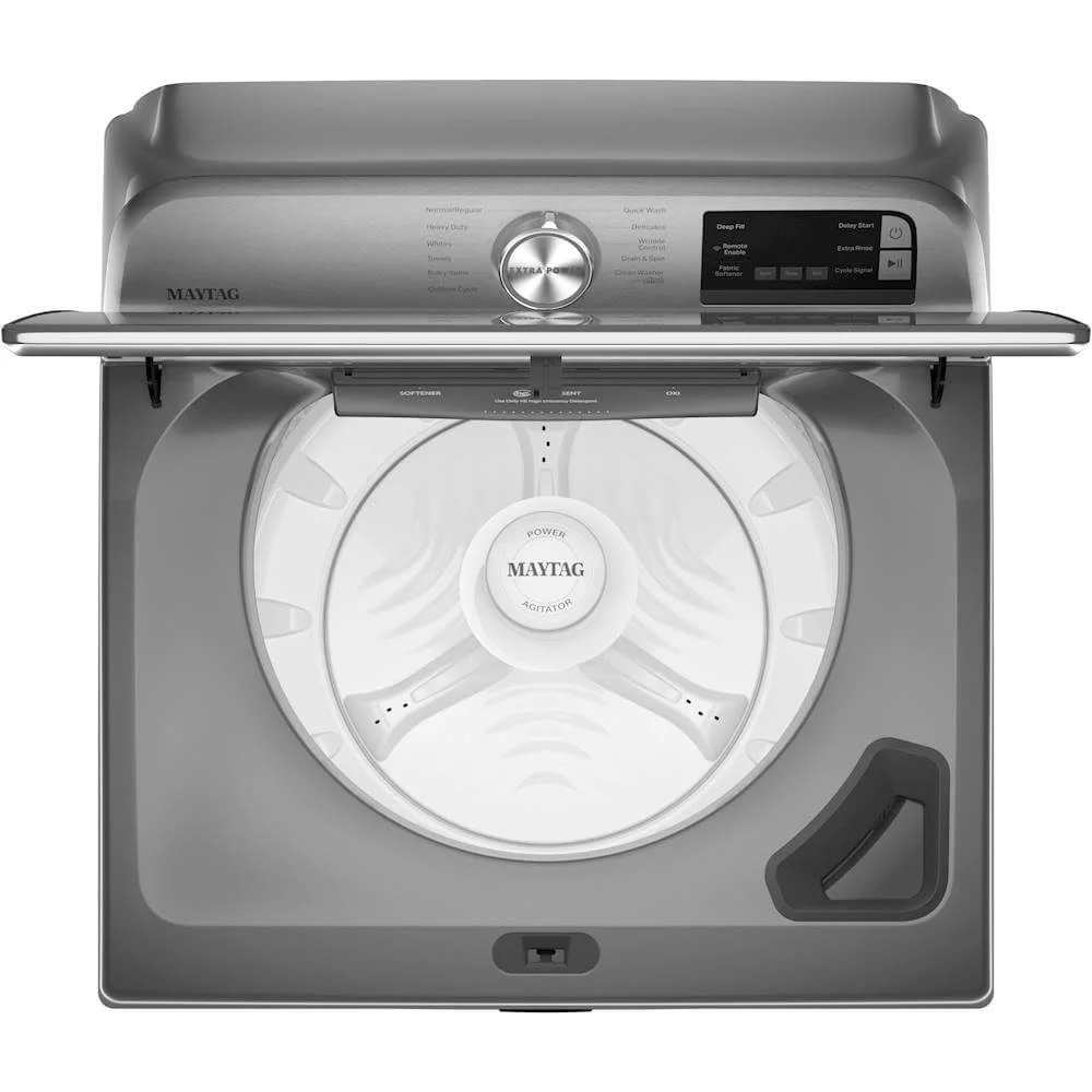 Maytag Mvw6230h 28" Wide 4.7 Cu. Ft. Top Loading Washing Machine - Slate