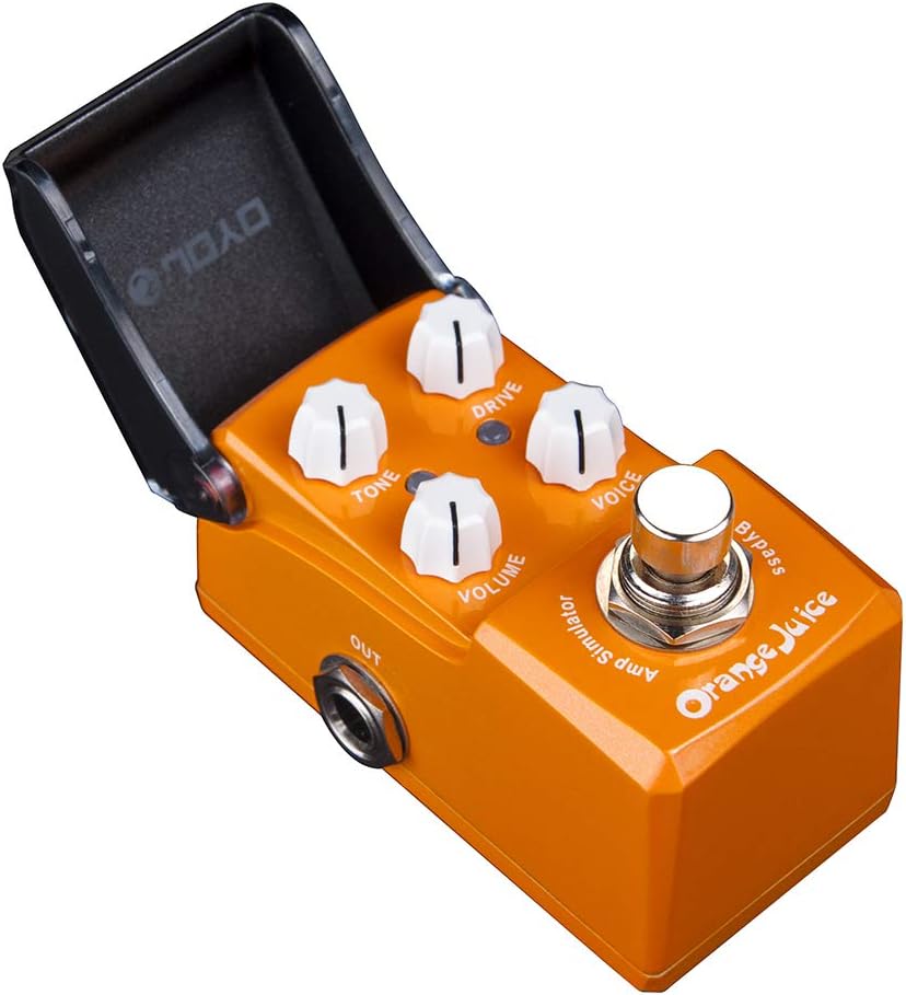 JOYO Orange Juice Guitar Amp Simulator Effects Mini Pedal for Electric Guitar True Bypass Ironman Series JF-310 Pack of 2