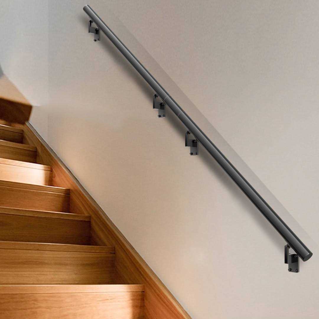 VEVOR Handrail Stair Railing Wall Mount Handrails for Indoor Stairs - Shop Hardware Tools Online Store