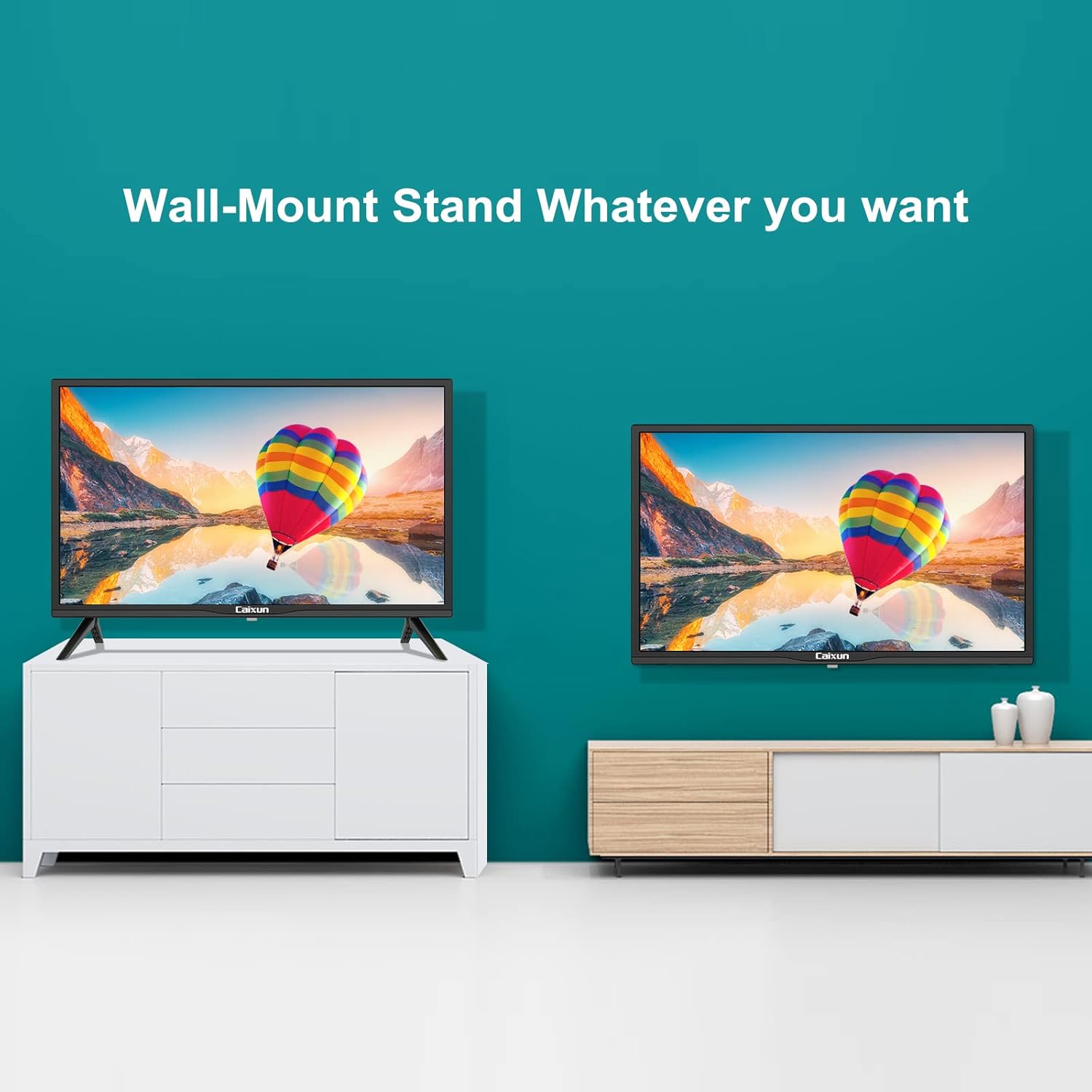 Caixun EC50S1A, 50 inch 4K UHD HDR LED Smart Android TV with Google Assistant (Voice Control), Screen Share, HDMI, USB, Wi-Fi, Bluetooth(2021 Model)