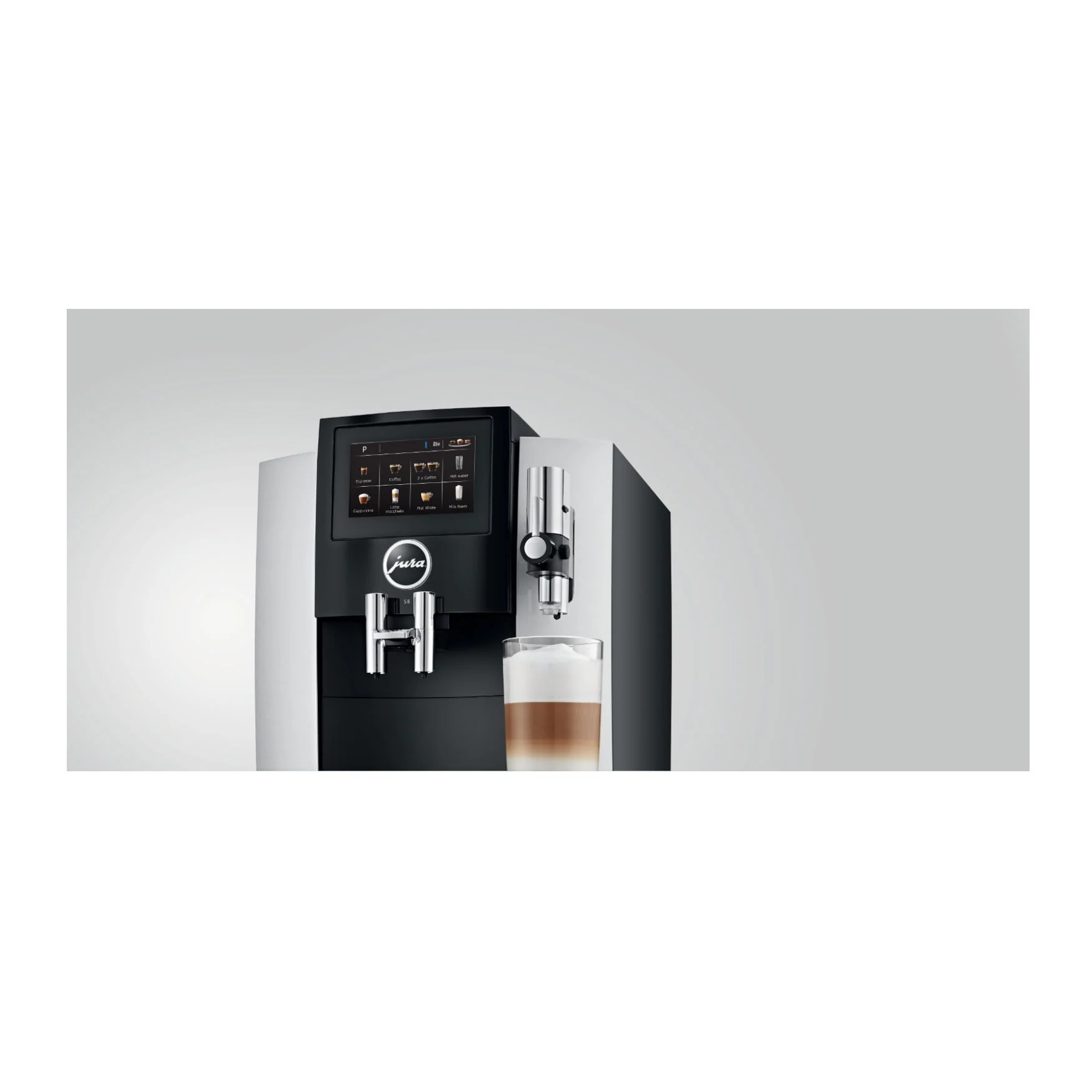 Jura S8 Multifunction Automatic Coffee & Espresso Machine | Chrome